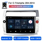 Автомобильная магнитола Android10.1 для Citroen C4 C-Triumph C-four 2004 2005 2006 2007 2008 2009 2010 2011 2012 2013 2014