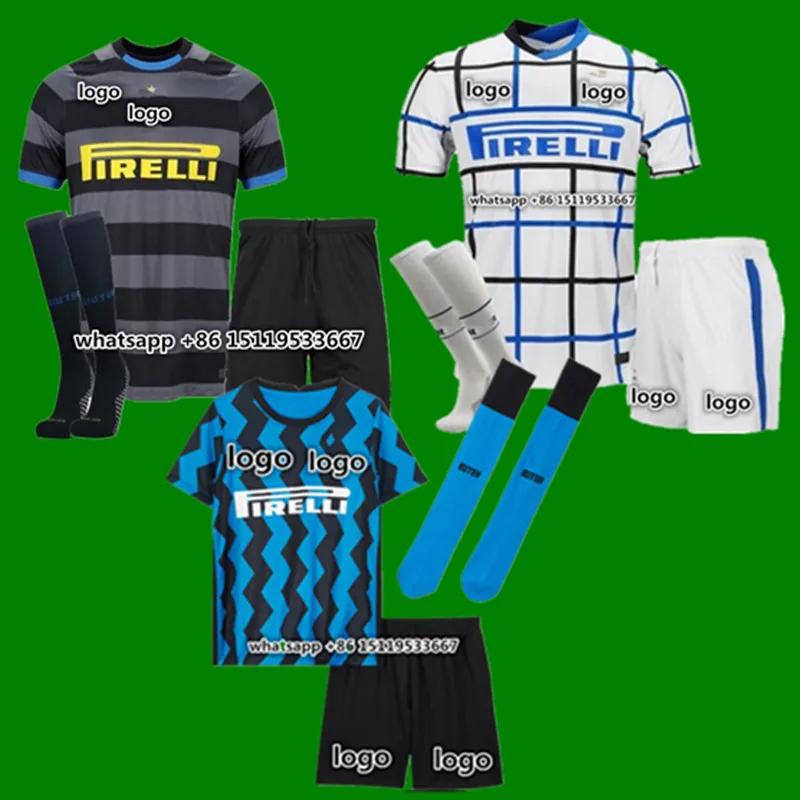 

Top Quality new adult kit 20 21 Inter ES MilanES shirt SENSI LUKAKU LAUTARO PERISIC NAINGGOLAN SKRINIAR 2020 2021 shirt