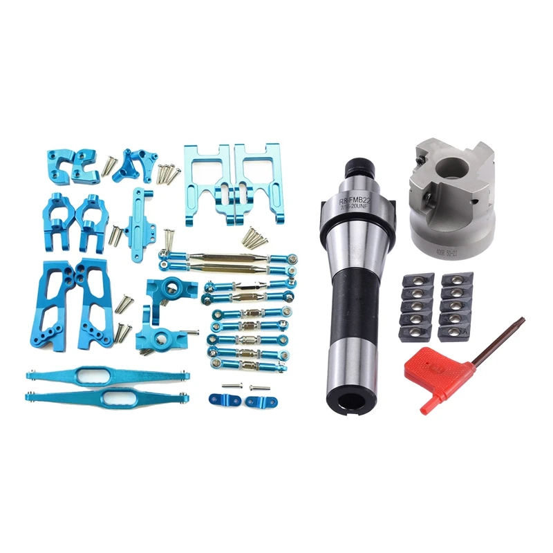 

2 Set Upgrade Accessories Kit, For Feiyue FY03 Wltoys 12428 12423 1/12 RC: 1 Set Buggy Car Parts & 1 Set Upgrade Large Tires Len