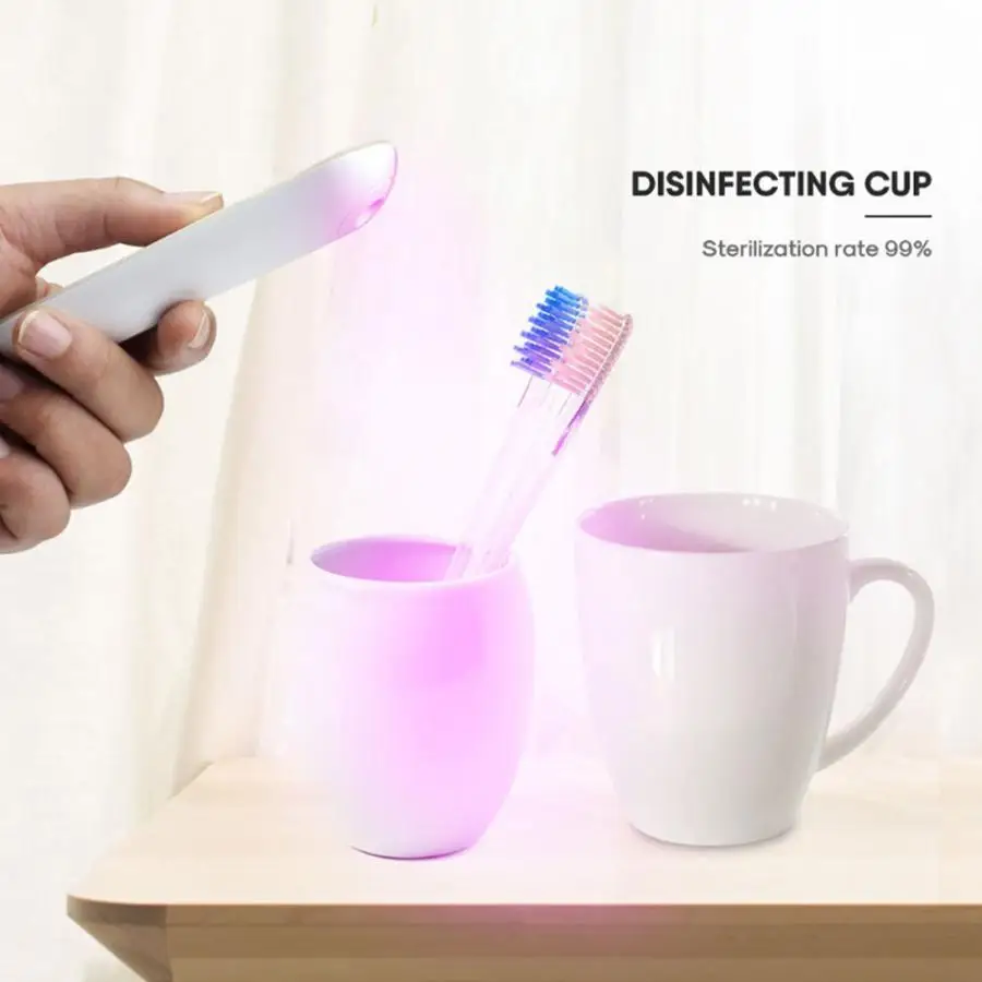 

Nails 2 Types USB Double Antibacteria Nail Art Tool Sterilizer UV Disinfection Cleaning Device Nails Accessoires Sterilizer Tool