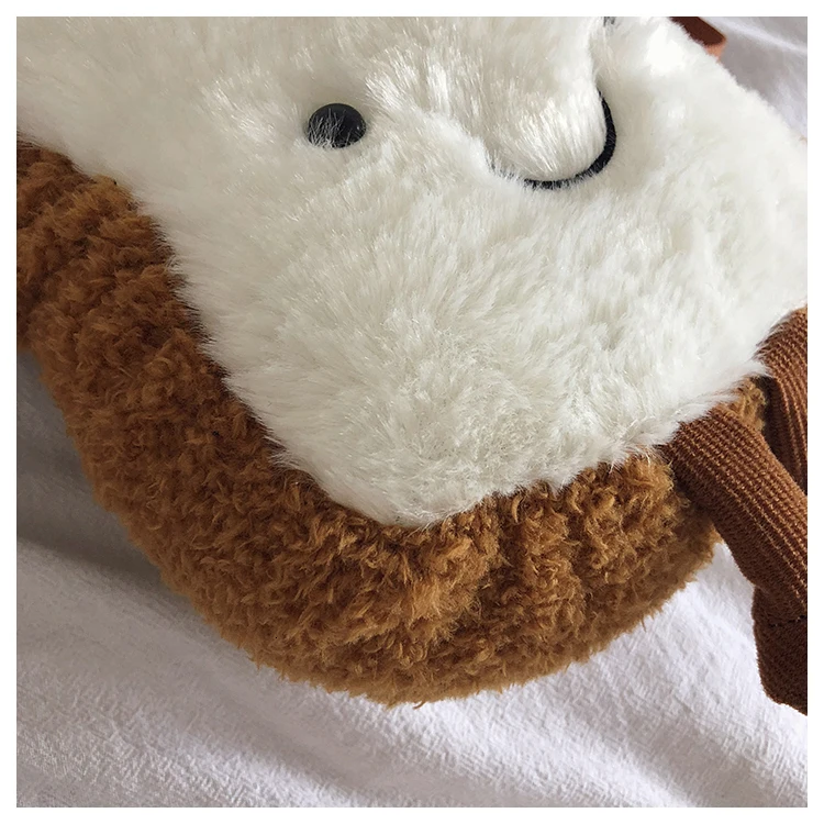 Small Crossbody Shoulder Bags For Girls Cute Cartoon Toast Toy Fruit Shape Avocado Wallet Designer Clear Purse And Handbags