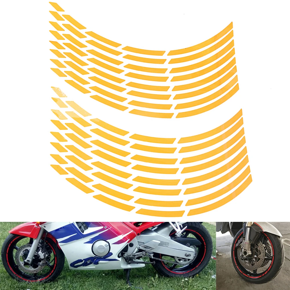 17 &quot18&quot 19 &quotуниверсальный 16 Автомобиль Мотоцикл шины стикеры Светоотражающие