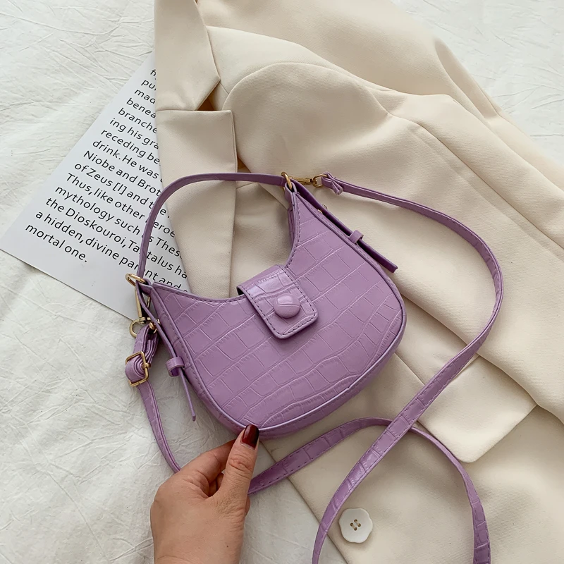 

New Woman Shoulder Bag Fashionable Simple Chain Messenger Bag High Quality Luxury Designer Handbag 2021 New Female Underarm Bag