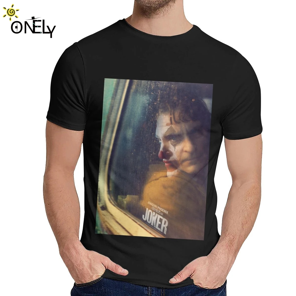 В стиле Джокер Хоакин футболка с рисунком Феникса повседневная одежда О образным