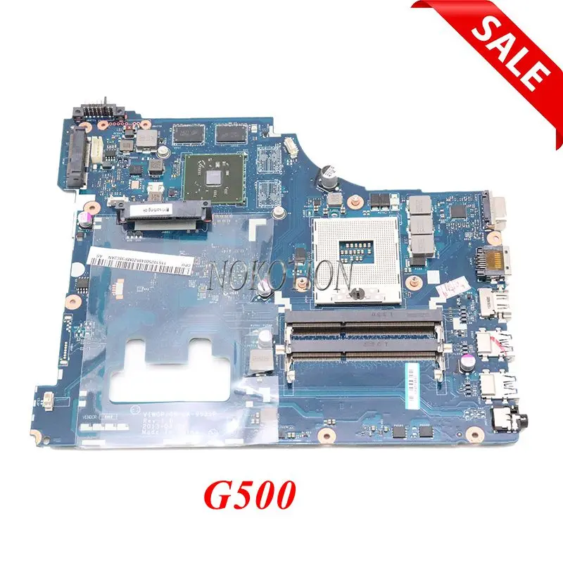 Материнская плата NOKOTION VIWGP GT для ноутбука Lenovo G500 15 6 дюйма материнская HM76 DDR3 полный