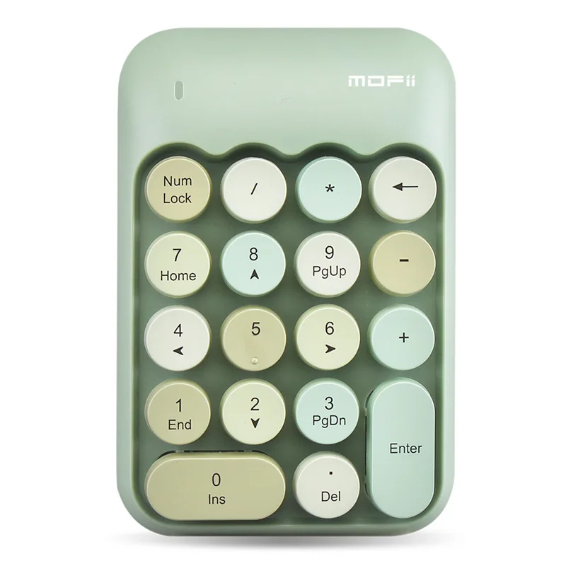 

Mini 2.4G Wireless Keyboard Lovely 18 Keys Numeric Keypad for Laptop Computer Digital Keyboard for PC Accounting Keyboard