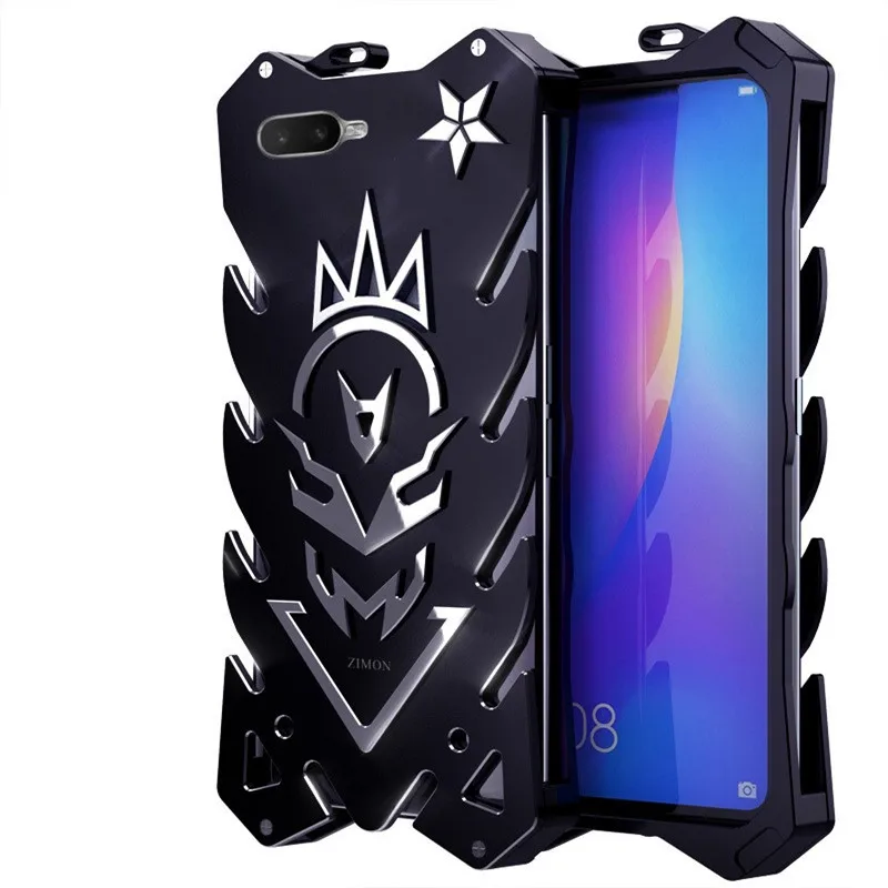 

Zimon Armor Ii Aviation Aluminum Metal Case For Oppo R11 R17 Pro Powerful Outdoor Case Shockproof Cnc Anodized Aluminum