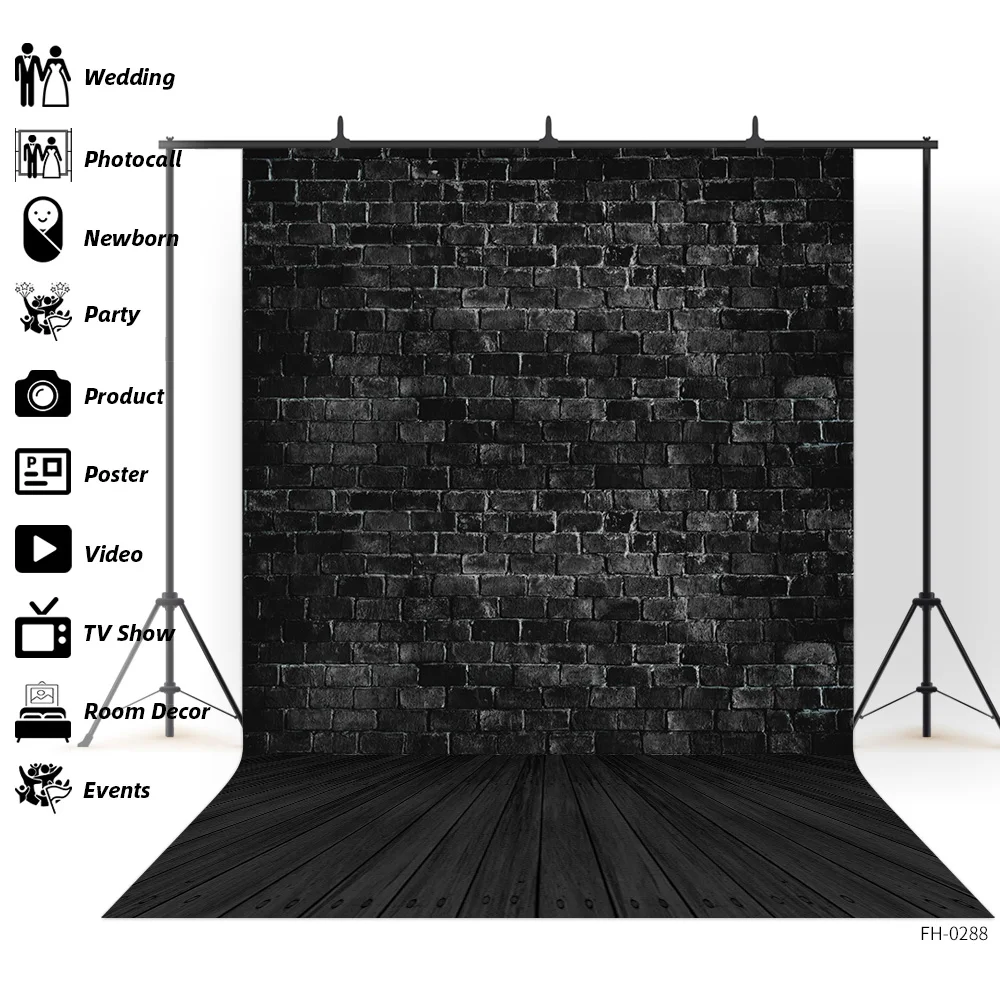 Фон для фотосъемки в темноте с изображением доски и пола съемки новорожденных |