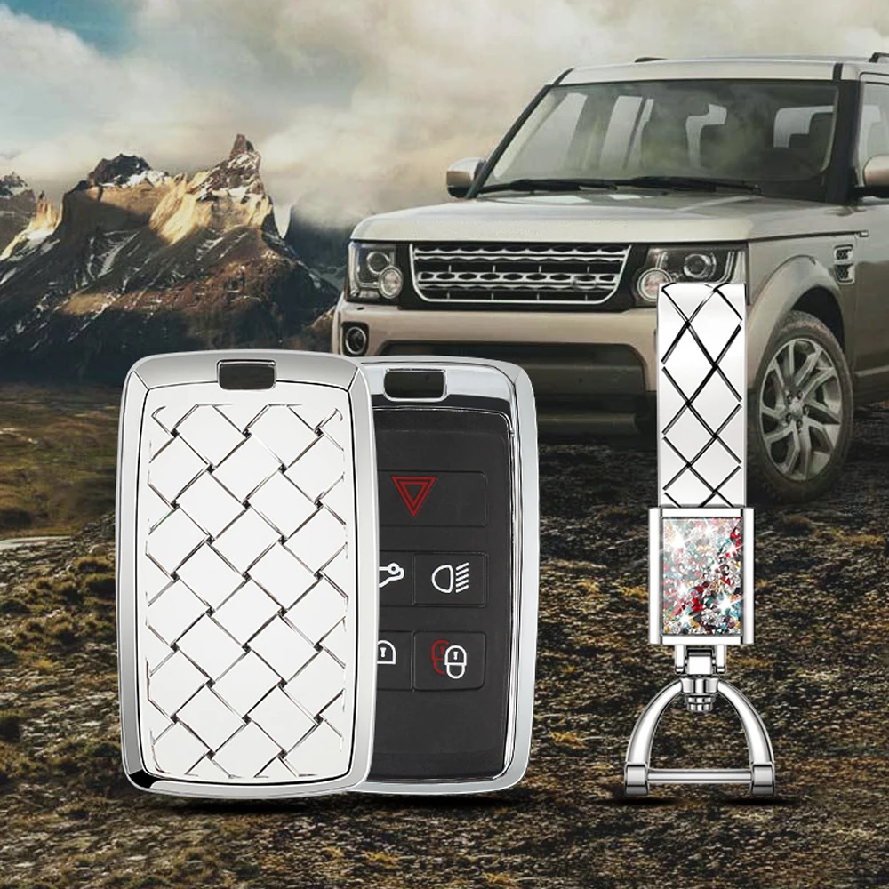 Чехол для автомобильного ключа из ТПУ Land Rover Range Sport Evoque Velar Discovery 5/Jaguar E-Pace 2018 2019 |