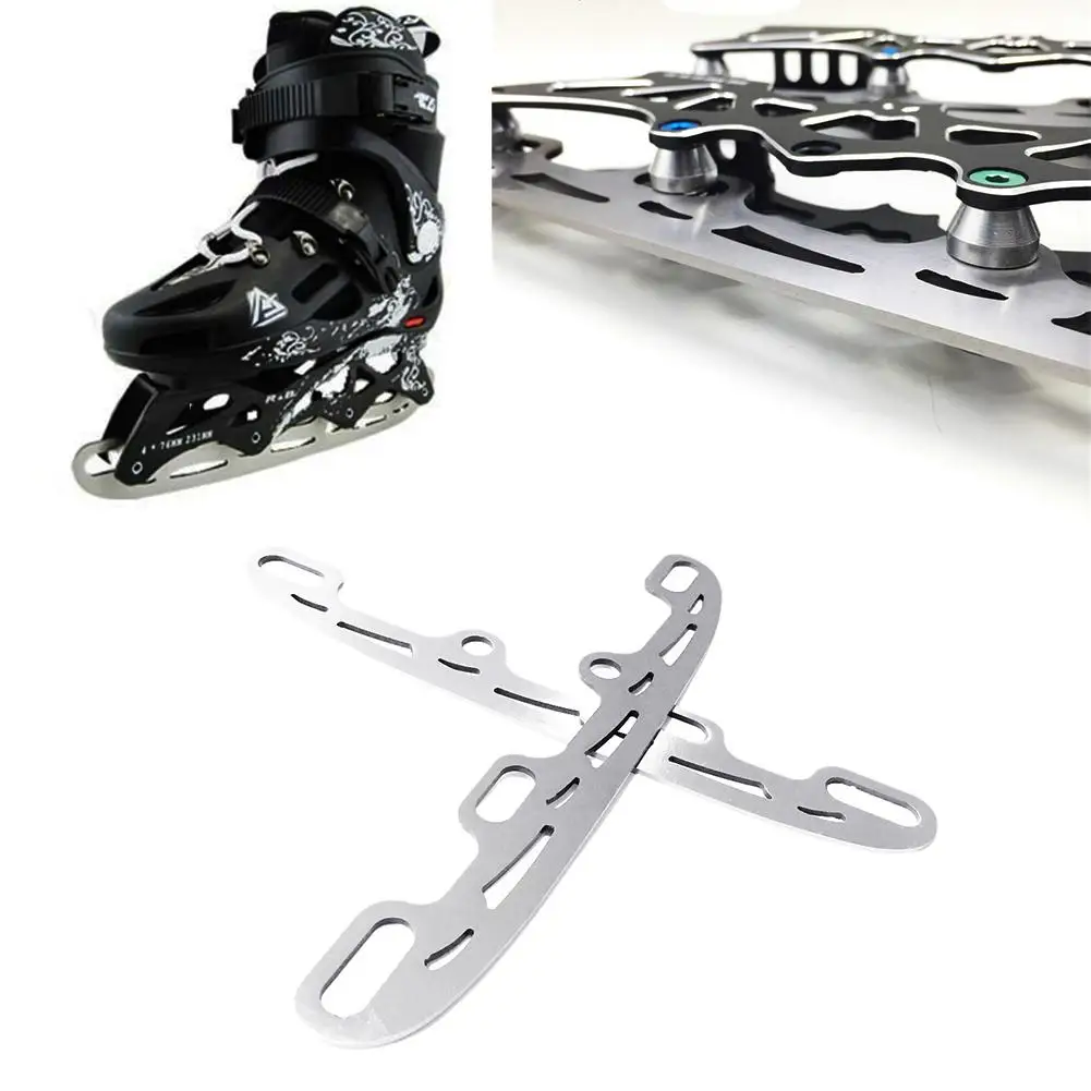 Профессиональные роликовые коньки лопасти для льда Дерби роликовая рама сменная