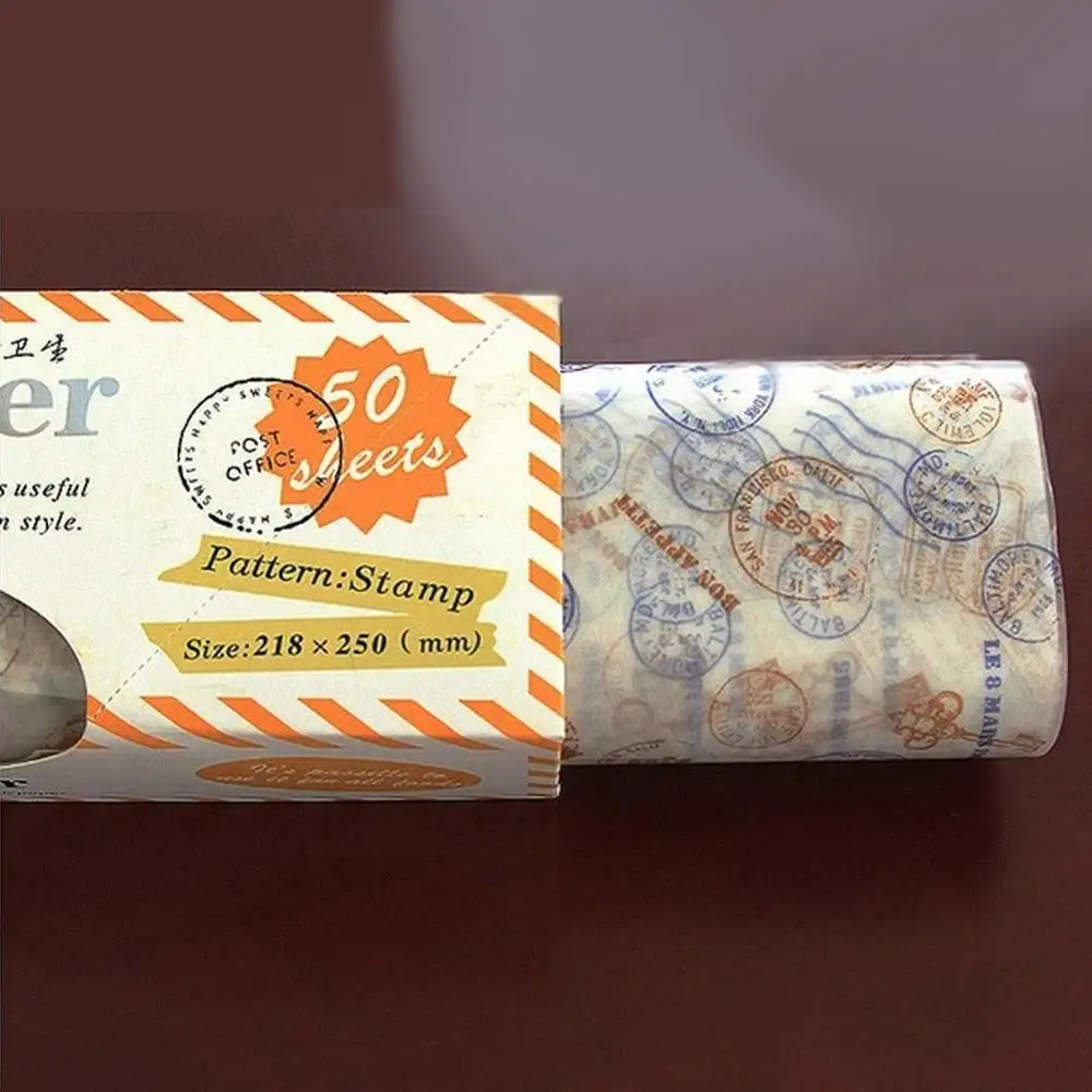 Полезная вощеная бумага 50 шт./лот пищевая смазка пищевые обертки оберточная для