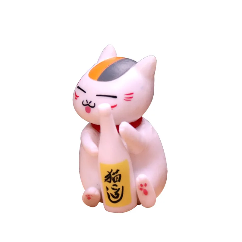 

Natsume's Book of Friends Mother Mouth Sansan Cat Teacher Surrounding Garage Kit Model Doll Desktop Small Ornaments Blind Box