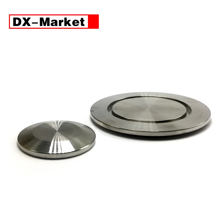 KF200 вакуумная трубка Глухая крышка 304 нержавеющая сталь санитарный вакуум пустые