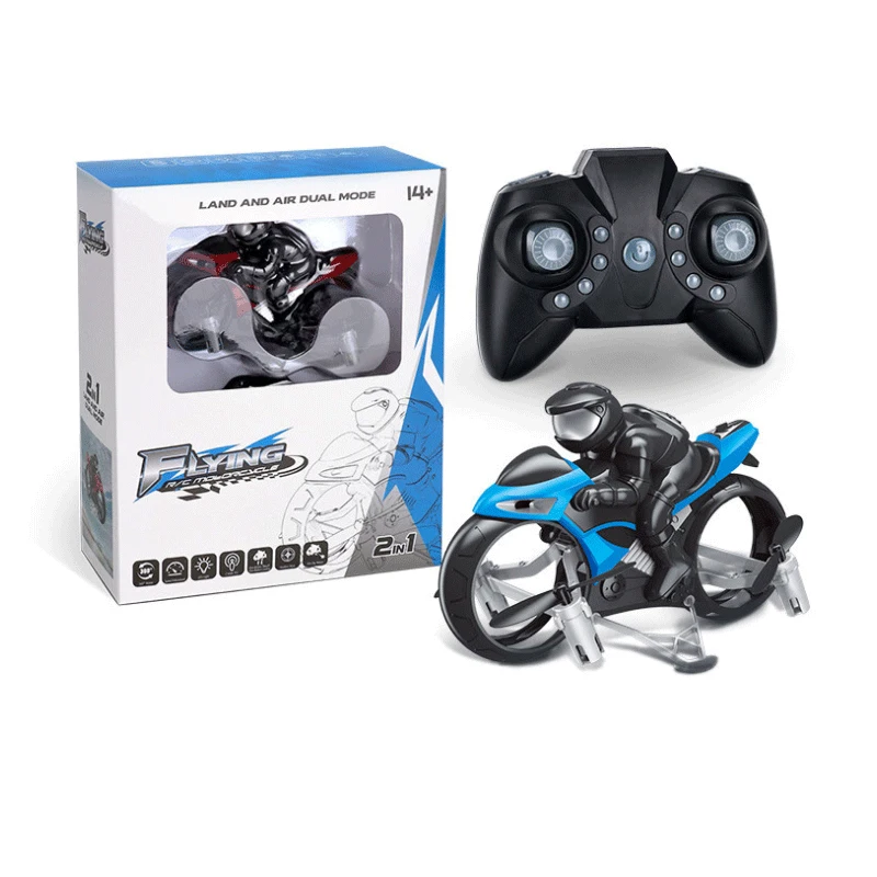 Квадрокоптер 2 в 1 4 ггц с пультом ду|Радиоуправляемые мотоциклы| |