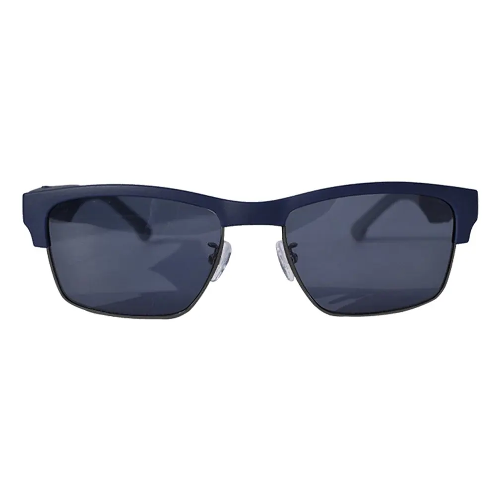 Blue gun color K2 смарт Bluetooth очки Беспроводная Спортивная гарнитура с микрофоном анти-синие солнцезащитные очки умные очки - Цвет: Blue gun color