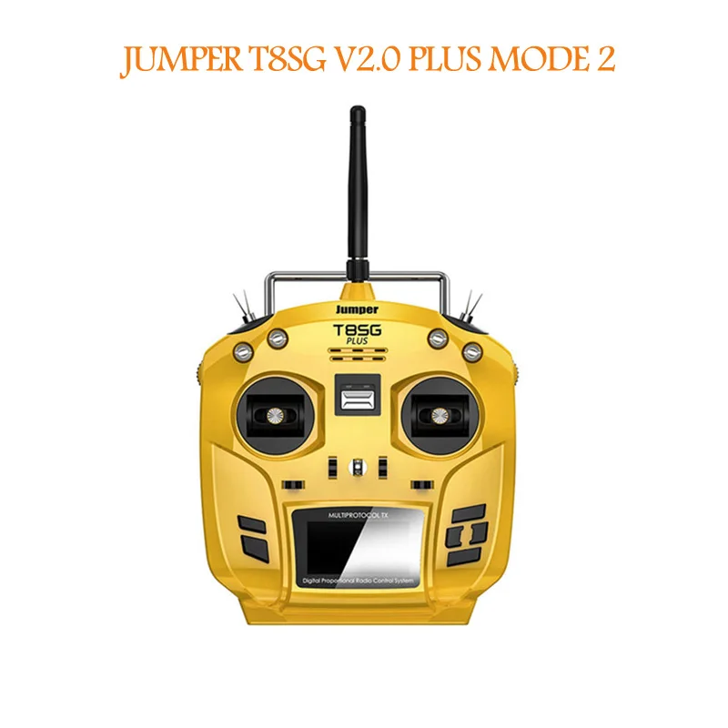Plus Mode 2 Jumper T8SG Lite/V2.0 плюс передатчик пульт дистанционного управления для Frsky Мультикоптер RC Drone запасные части Аксессуары режим 1/режим 2 - Цвет: Plus Mode 2