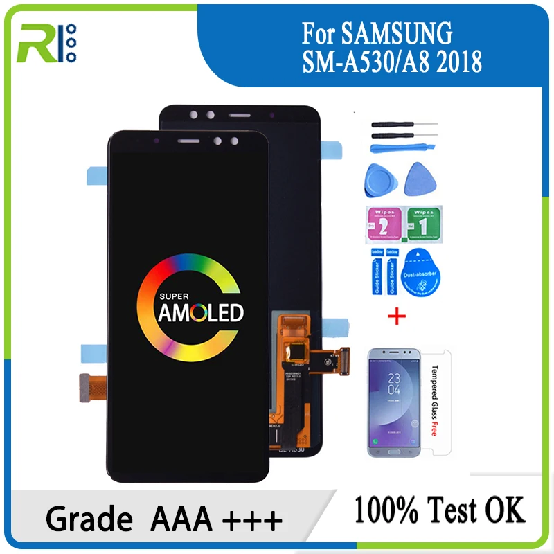 

Дисплейный модуль для SAMSUNG GALAXY A8 2018, чёрный