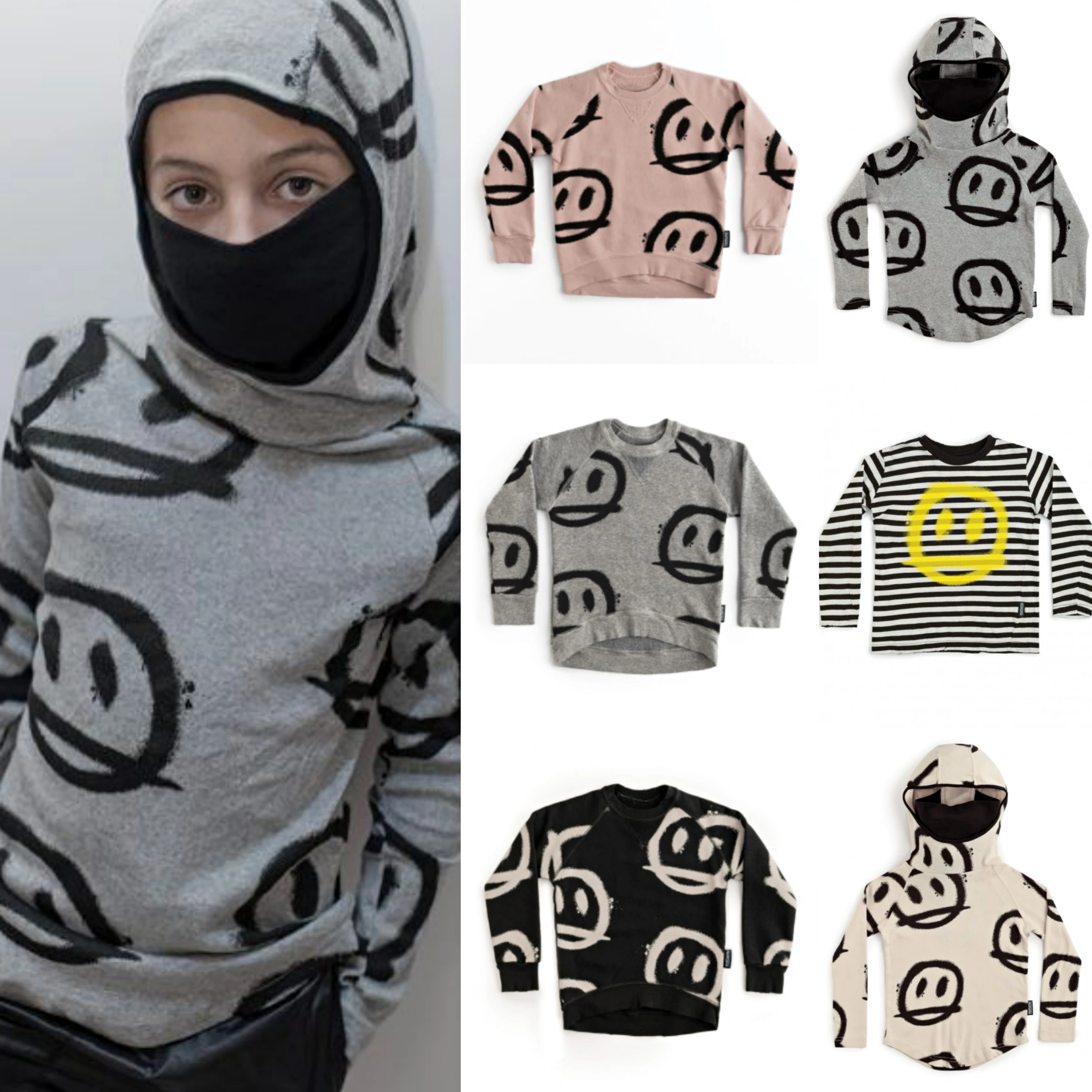 Коллекция 2021 года детская одежда нунунуум серии Детский свитер с длинным рукавом