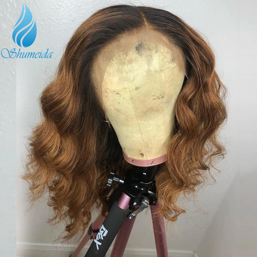 13х6 накладные волосы на шнурке фронте предварительно выщипанные Омбре