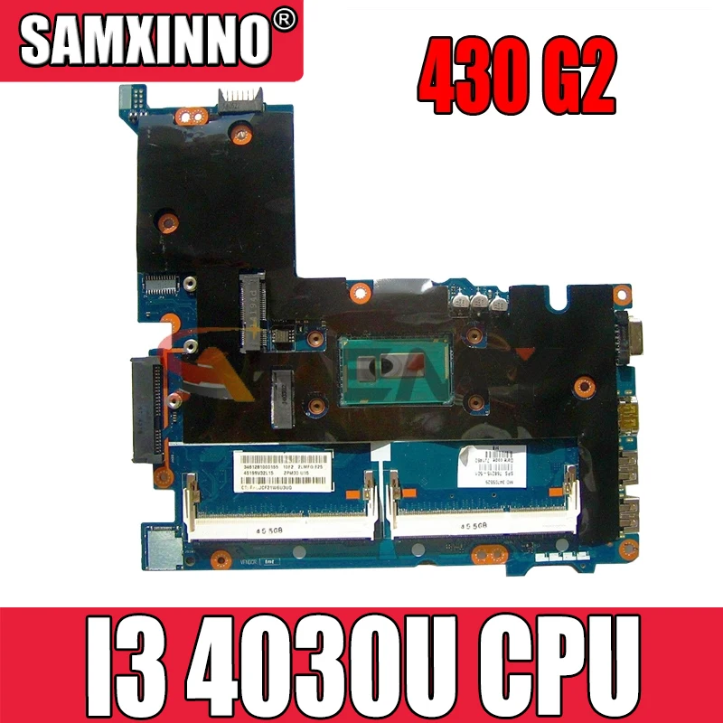 

for HP ProBook 430 G2 la-b171p Laptop motherboard CPU I3 4030U 100% Test OK