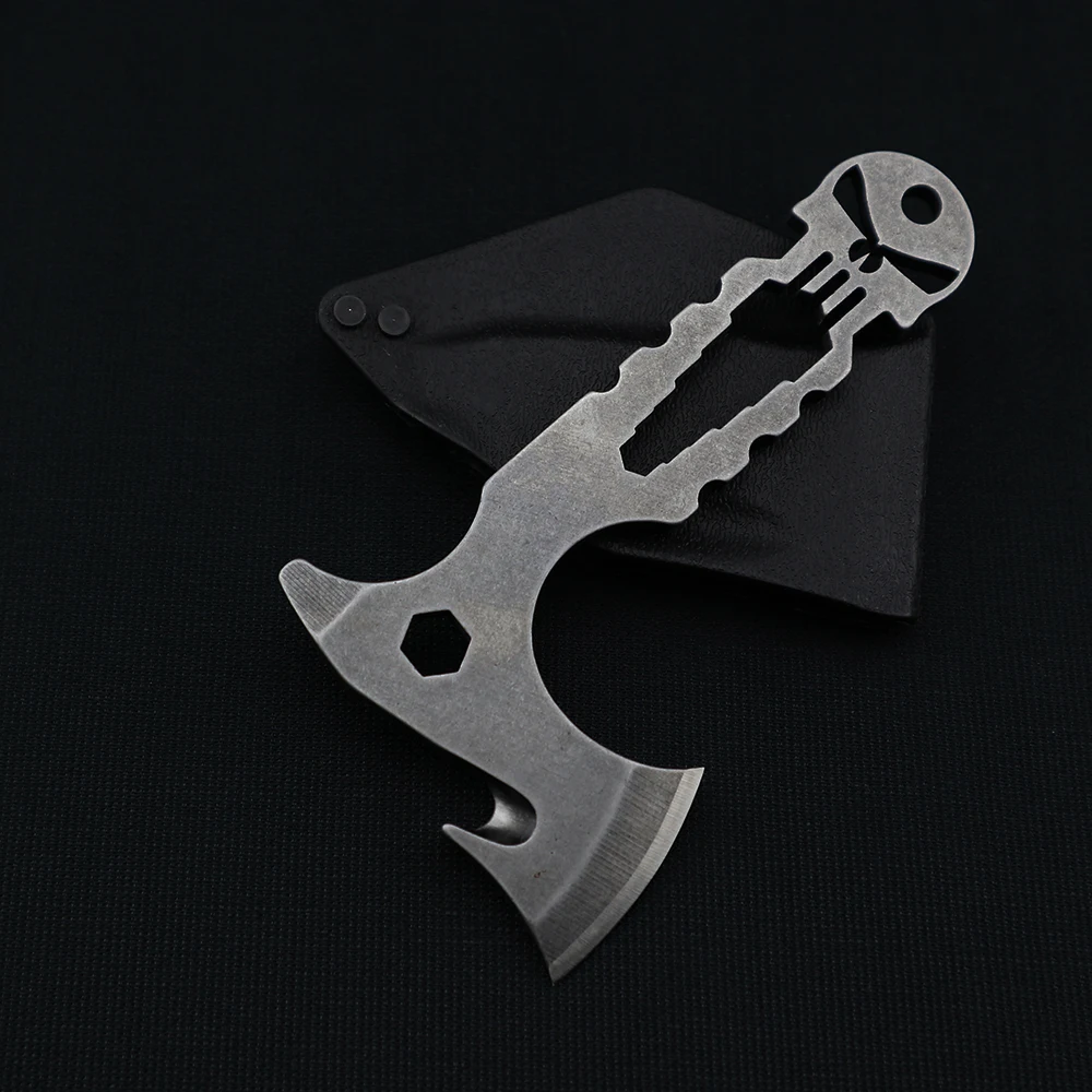 Топор Карманный с фиксированным лезвием 440C тактический миниатюрный топор для