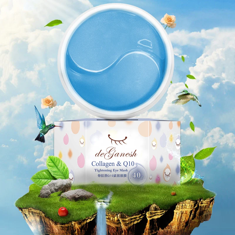 Патчи увлажняющие коллагеновые против морщин и темных кругов под глазами 40 шт.| |