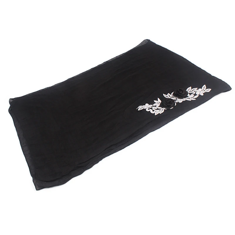 

2020 fashion new flowers women inner hijab caps rural style ready to wear muslim headdress lady wrap head scarf turban bonnet