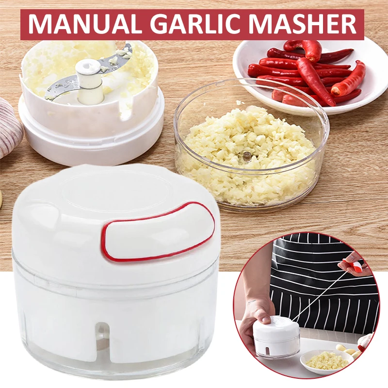 Многофункциональная ручная давилка чеснока кухонная приправа измельчитель еды
