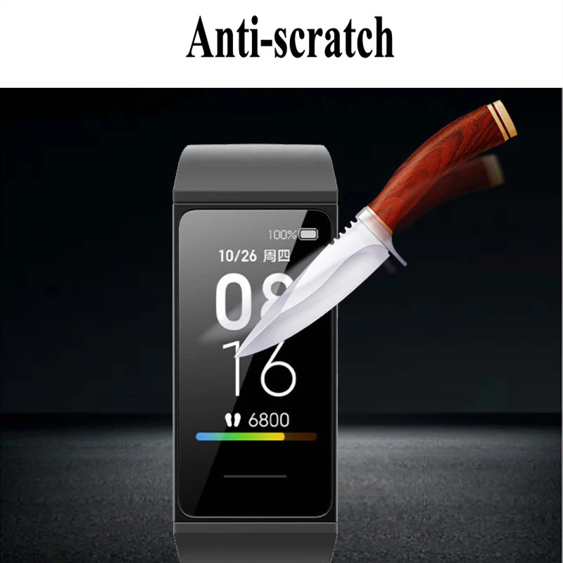 Гидрогелевая пленка для Xiaomi Mi Band 4C 3 5 6 10 12 шт. Redmi Xiomi Band4C 4 C защитные пленки экрана