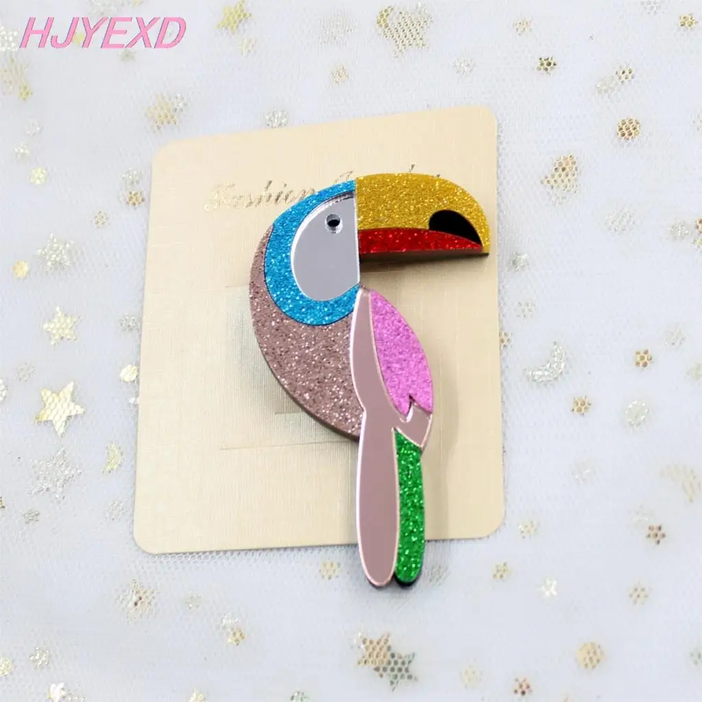 (1 шт.) высококачественная акриловая брошь с динозавром Koala Toucan ленивые Броши