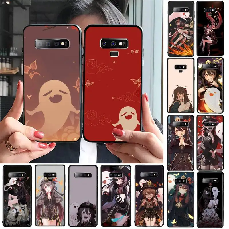 

Genshin Impact hutao Phone Case For Samsung Galaxy S20 S10 Plus S10E S5 S6 S7edge S8 S9 S9Plus S10lite 2020