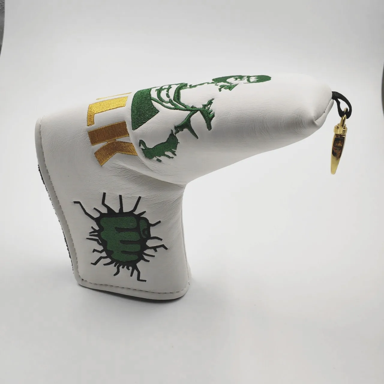 Многоразмерный чехол для клюшки гольфа Orc сила кулак с вышивкой квадратный