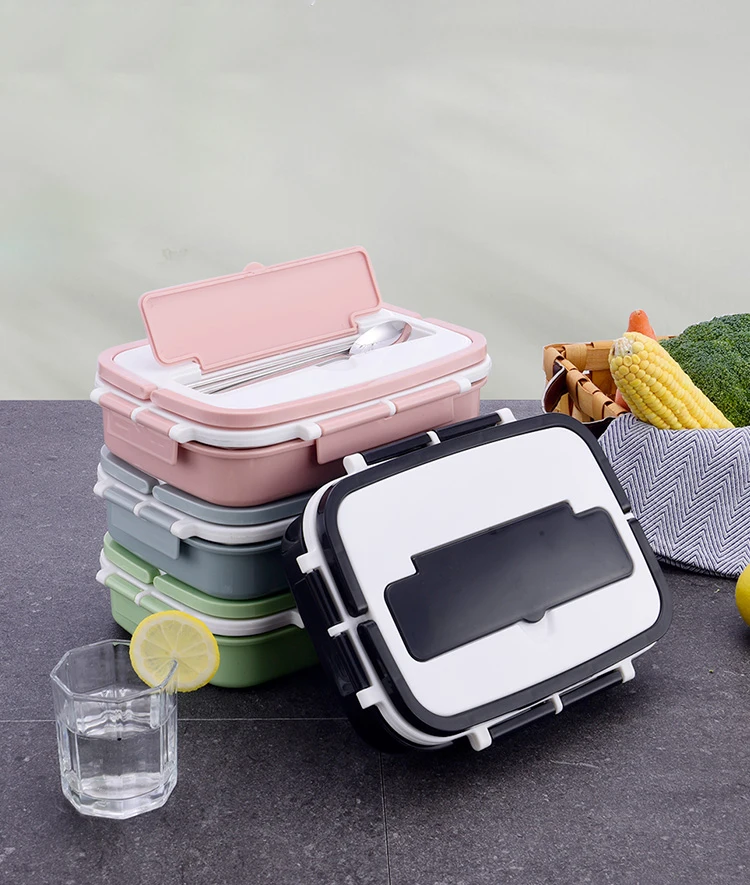 Портативный герметичный Ланч-бокс сохраняет температуру Bento box Кемпинг путешествия Туризм Офис школа портативный из нержавеющей стали еда Co