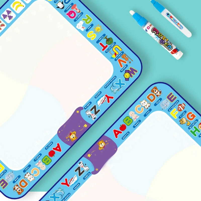 

Kids Drawing Mat Doodle Rug with ic Pen Painting Board Kids Carpet Painting Training Play Rug Educational Toys Gift