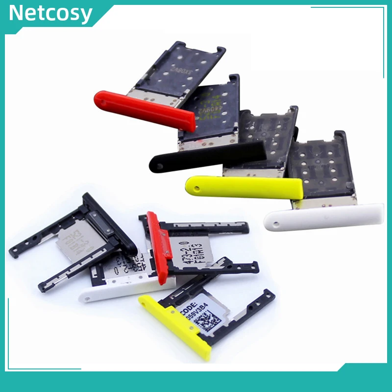 Netcosy sim-карта+ слот для SD карты держатель для Nokia Lumia 1520 запасные части ремонт высокое качество аксессуары для телефонов