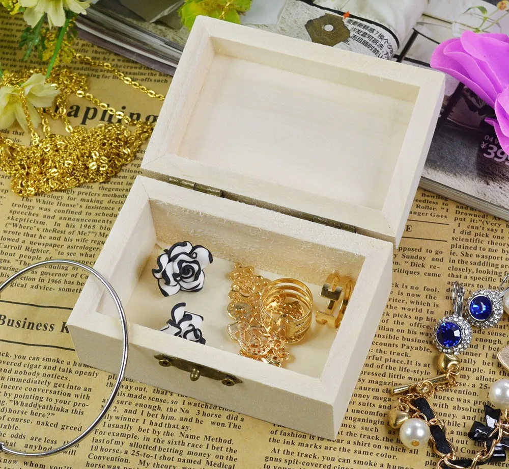 Домашние хранение Коробки Почтовые открытки Органайзер Винтаж шкатулка для