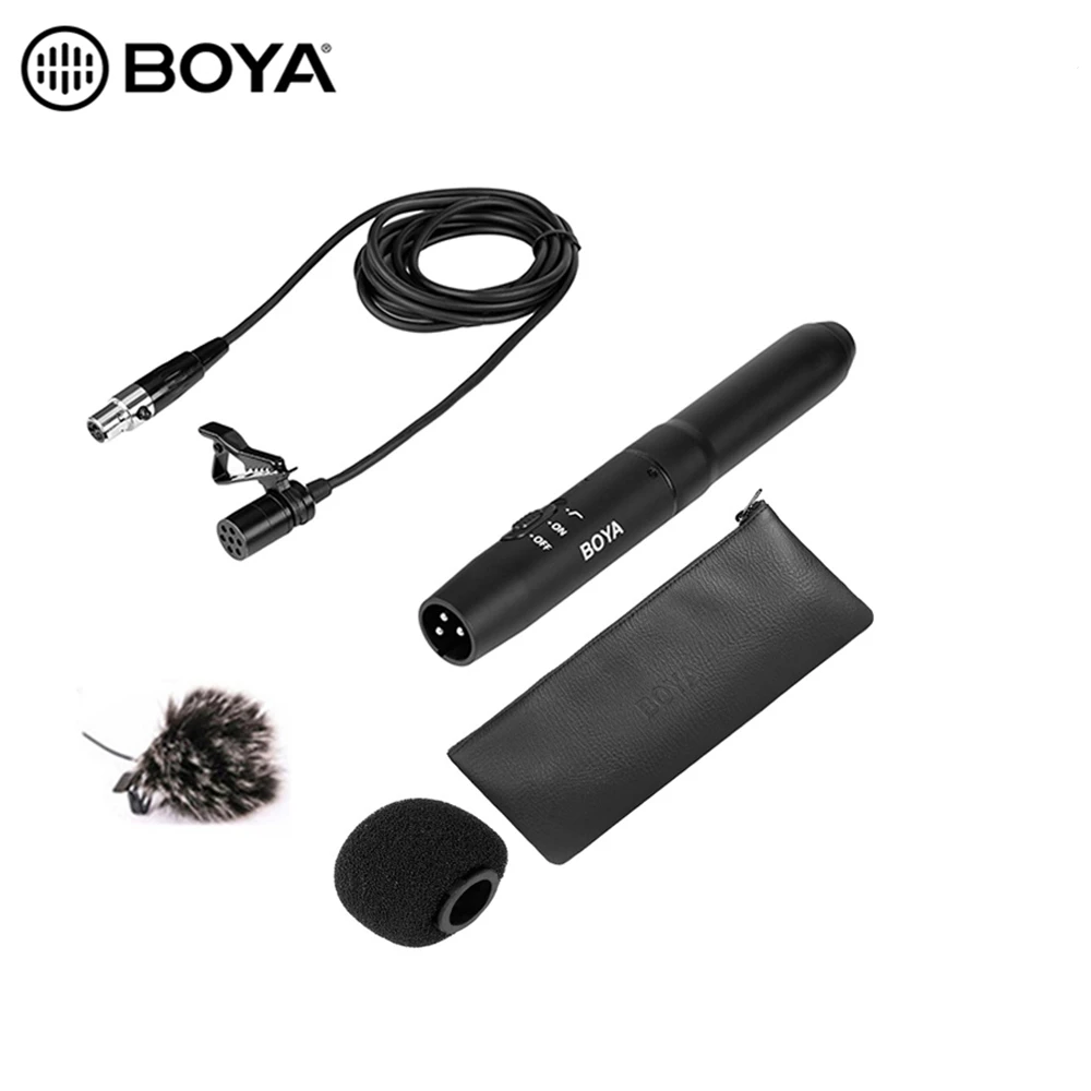 Конденсаторный микрофон BOYA BY M11C профессиональный кардиоидный петличный с