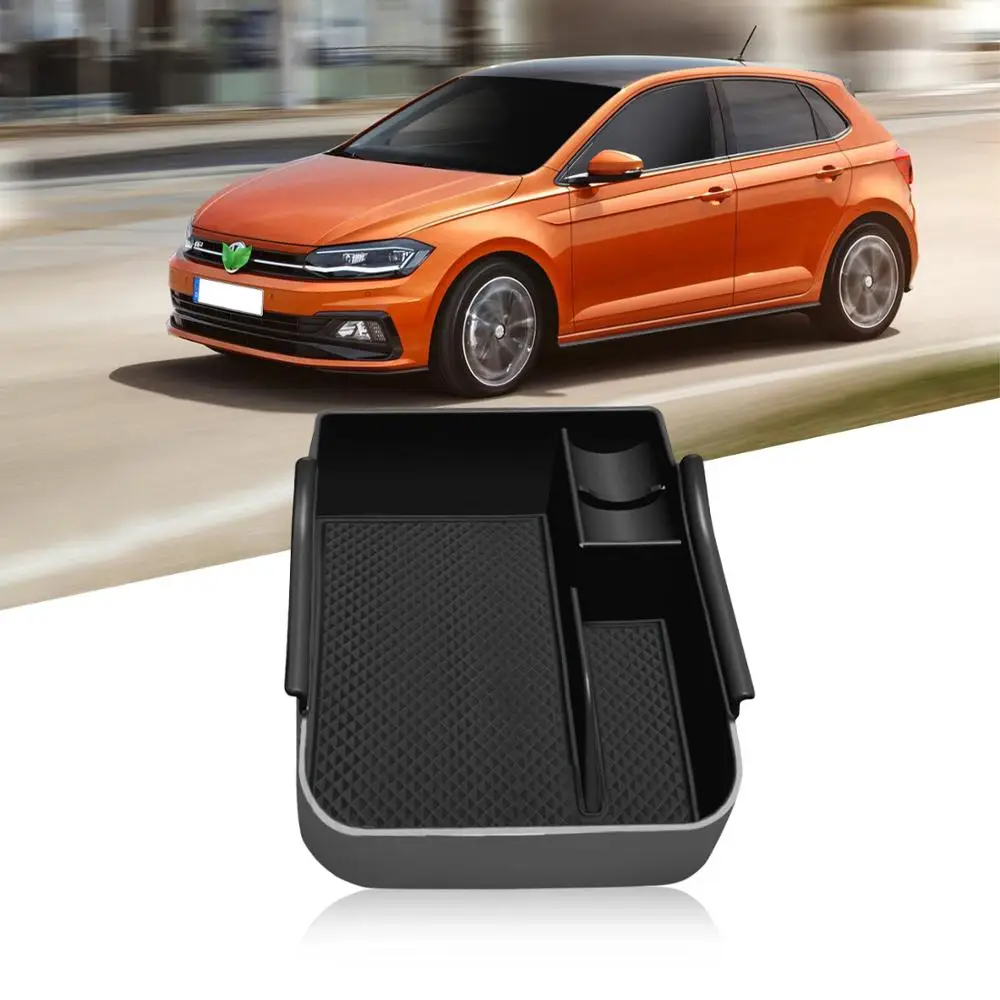 LFOTPP ящик для хранения в подлокотнике автомобиля Polo MK6 2018 2019 2020 центральный