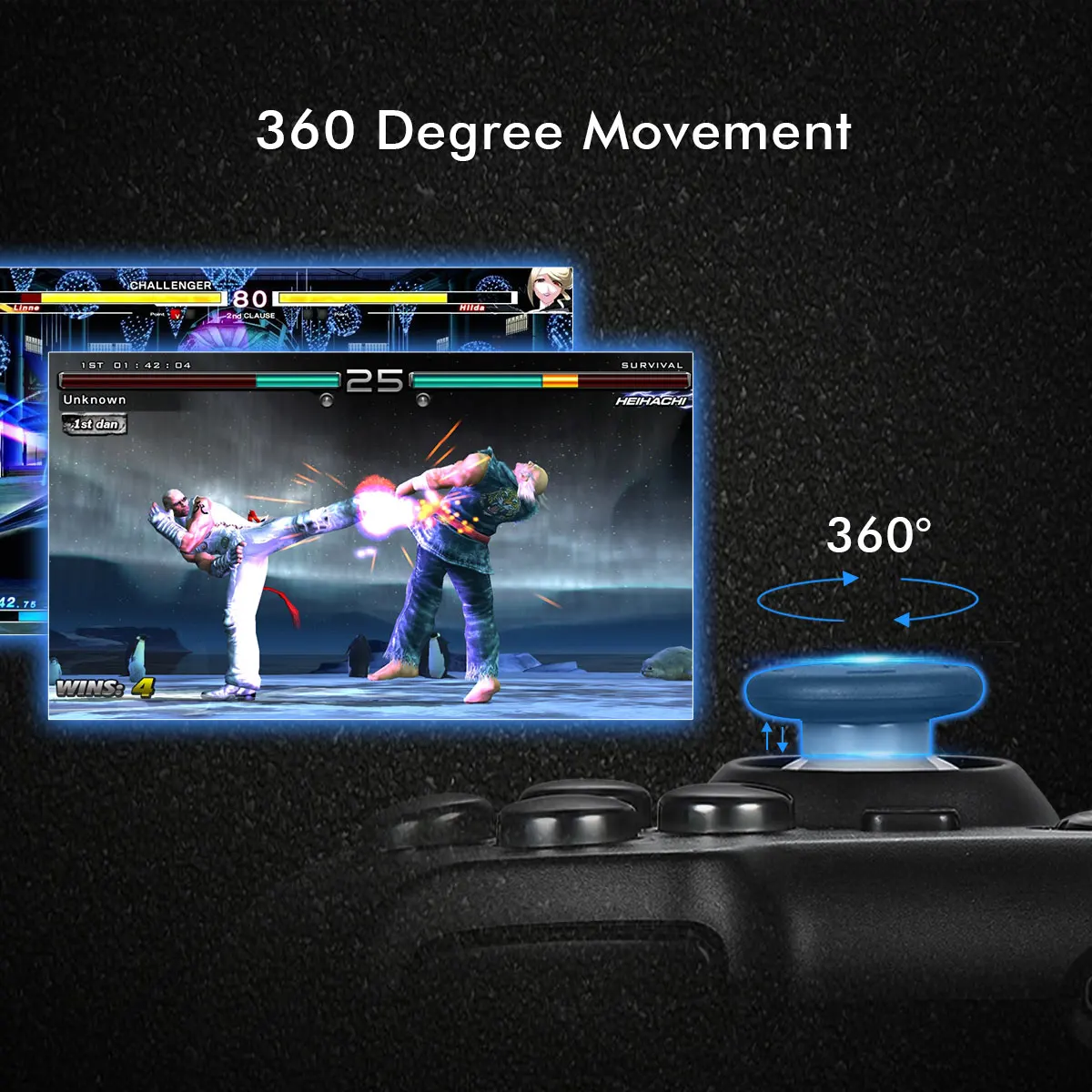 2,4G беспроводной геймпад для PS3 Ga mi ng контроллер Джойстик для Android геймпад для ПК Xiaomi mi tv Box телефон игровой коврик джойстик