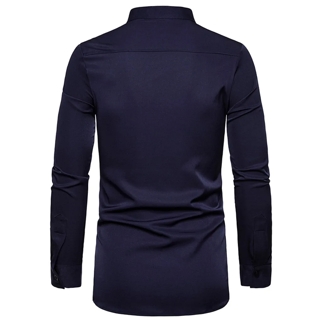 Однотонные Свободные Лоскутные рубашки с принтом брендовая блузка модная