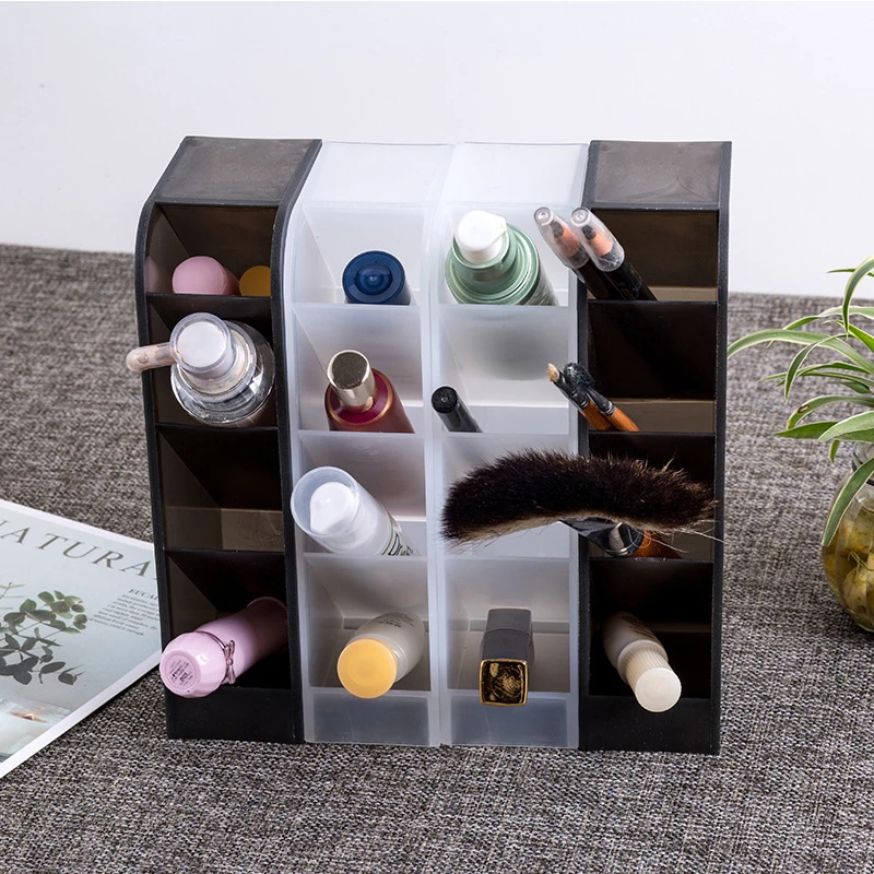 

Pencil Pen Holder for Desk Organizer Multi-Function Creative brush Makeup Storage Box School Office Accessories cute Stationery