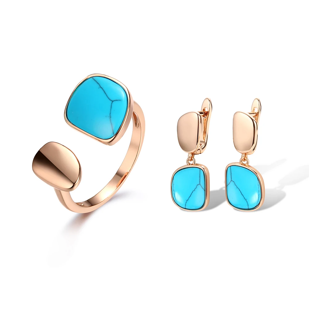 

2021 Trend Jewelry For Women Free Shipping Pearl Wedding Jewelry Set Earrings Ring Lady SetGifts For Friends Cute