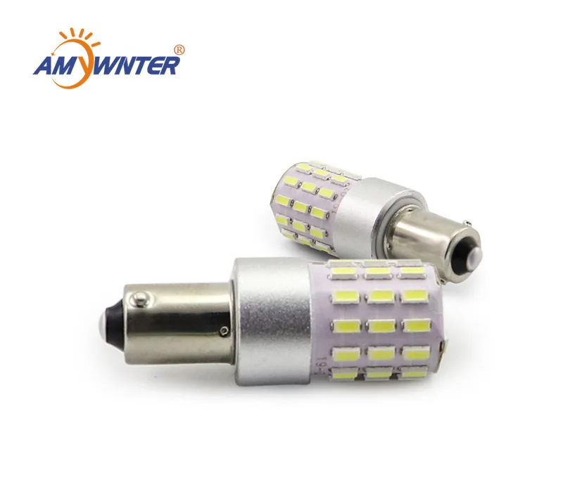 AMYWNTER 12 В автомобиля ba9s led 24 В лампы для t4w ba9s led canbus 3 Вт мощность салона лампы светильник для чтения источник освещения автомобиля