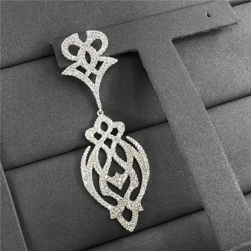 

s925 sterling silver January new single arabesque earrings women fashion all-match personality jewelry women