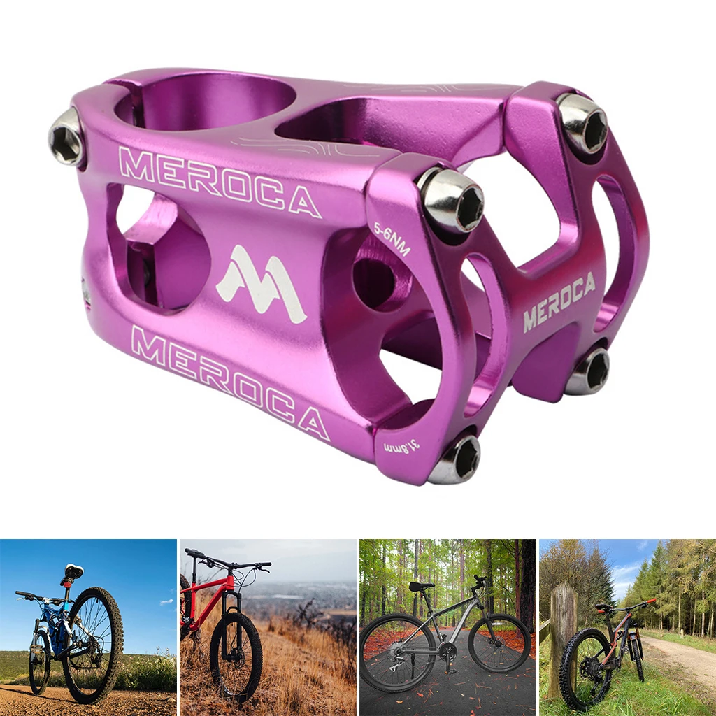 

MTB Bicycle Short Stem28.6mm 31.8mm Road Mountain Bike Handlebar