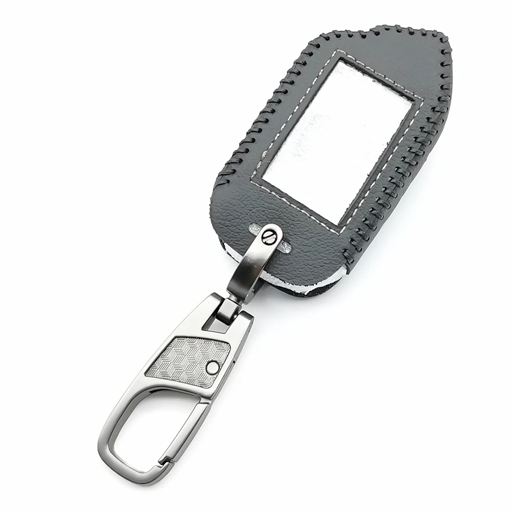 Пульт дистанционного управления с ЖК экраном чехол для ключей из 100% кожи брелок