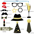 16 шт. 305060th Happy Birthday Photo Booth Реквизит Маска; Фотобудка 30 лет вечерние декоративная фотобудка на день рождения Fovers