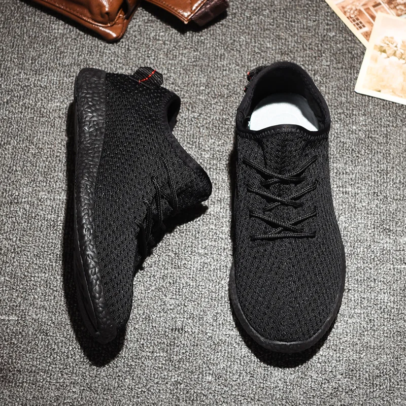 Новые летние мужские кроссовки удобная спортивная обувь дышащие Нескользящие