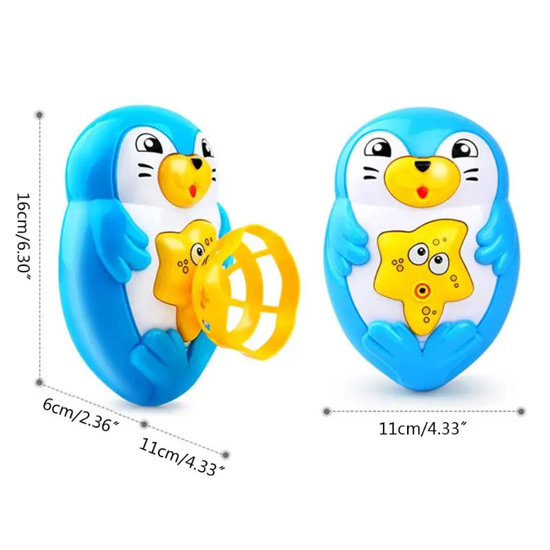 

1 Set Infant Creative Electric Seal Water Spray Toys Baby Children Bathroom Bathing Playing Games Bath Gifts