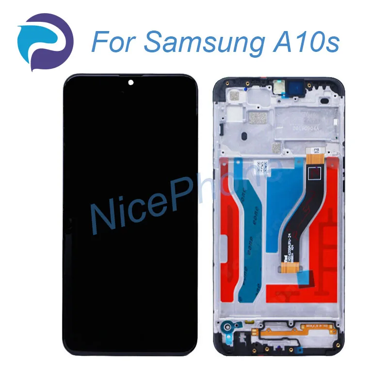 Для Samsung A10s ЖК дисплей сенсорный экран дигитайзер для сборки запасные части 6 2